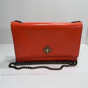 Patricia Nash Crossbody Bag Vintage Veg Tan Collection - Coral